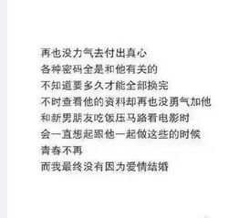 分手后的心痛：揭开情感愈合的密码